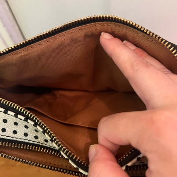 Fossil Polka Dot Crossbody Purse - Picture 7 of 10